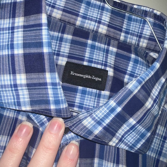 Men’s Ermenegildo Zegna Casual Dress Shirt - Picture 3 of 4